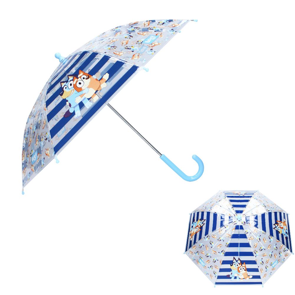 Bluey Stockregenschirm Bluey Bingo Rainy Days Kinder Regenschirm Schirm D 71 cm