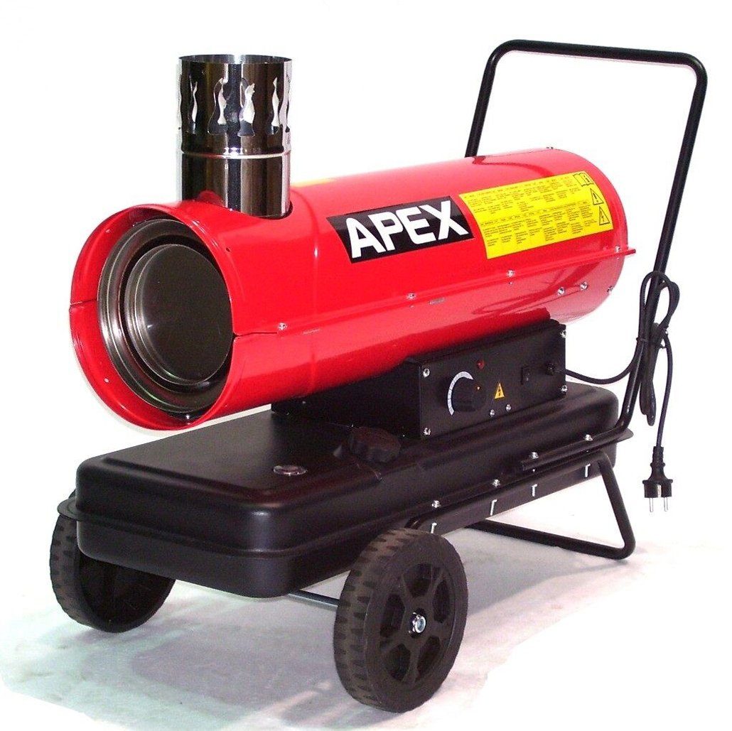Apex Heizkanone Heizgerät Ölheizung Bauheizer Ölheizer 20kW Indirekt Heizkörper