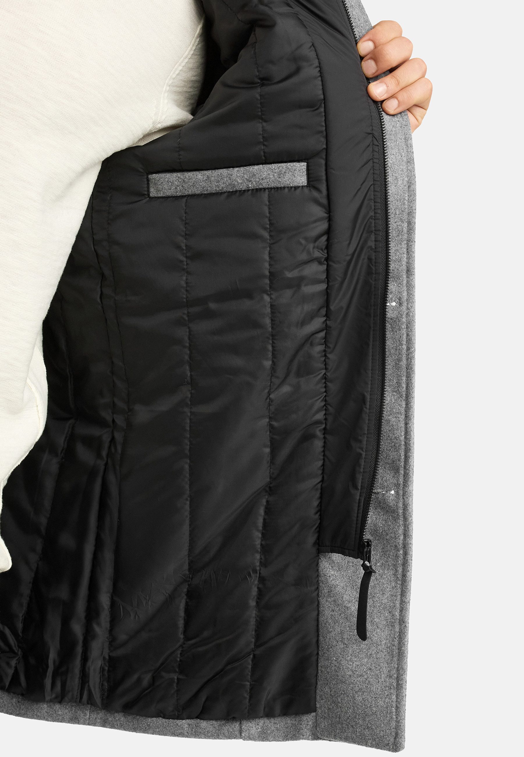 INDICODE Wollmantel Herren INLunik Winter Mantel Herrenmantel Herrenmantel mit Wollanteil und wärmender Wattierung – Bild 5 von 5
