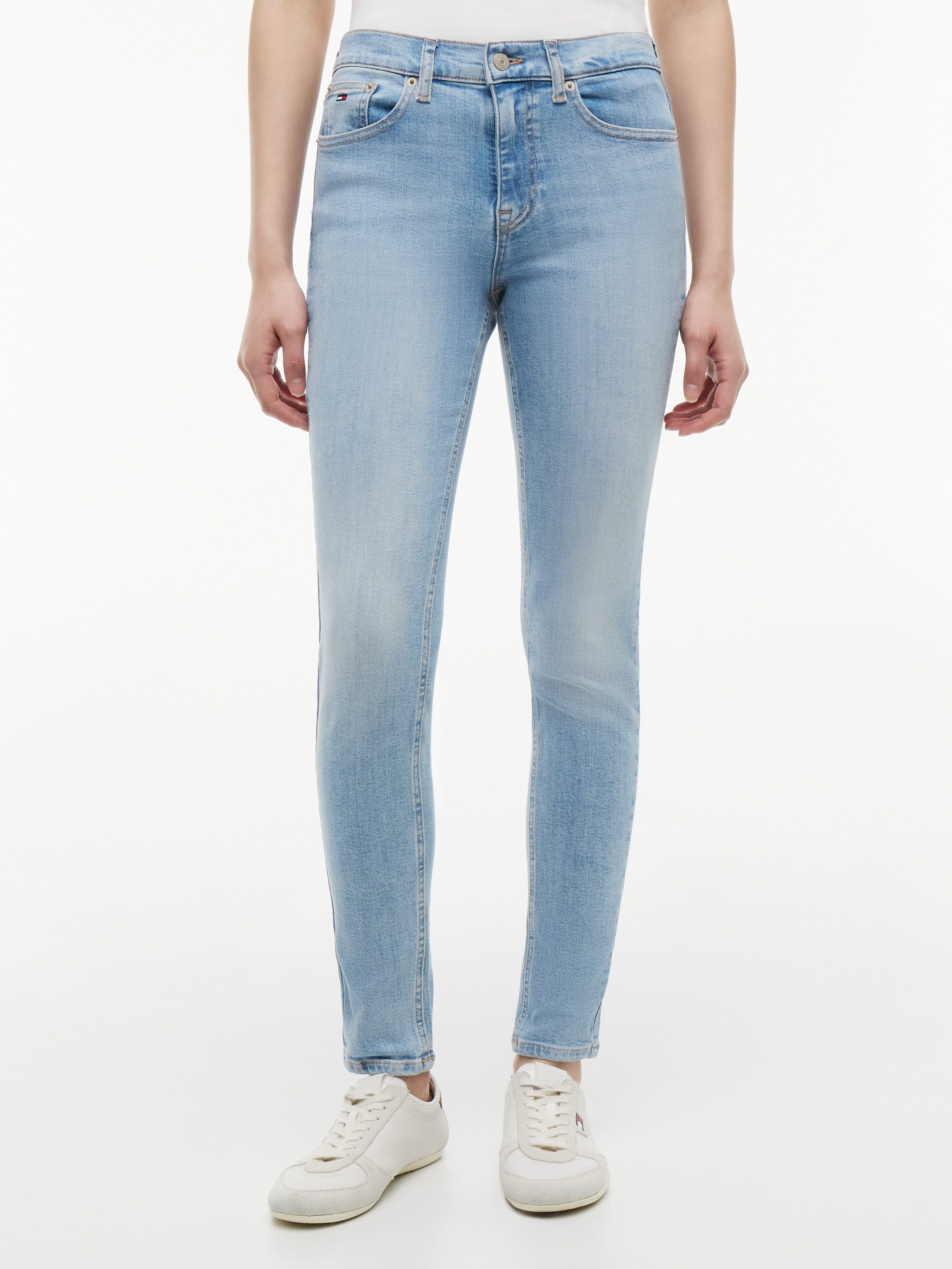 Tommy Jeans Skinny-fit-Jeans NORA MID RISE SKINNY CJ0218 Baumwollmischung