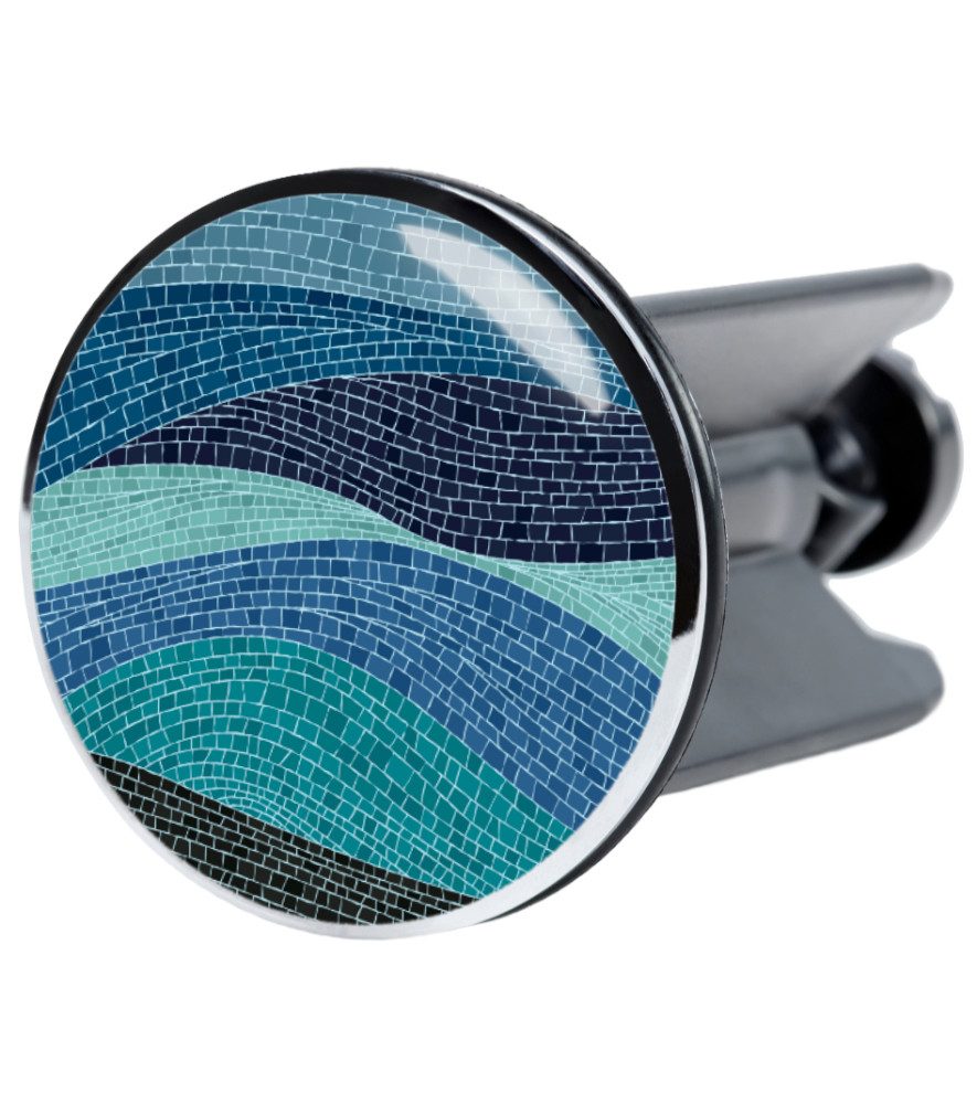 Sanilo Waschbeckenstöpsel Marin, Ø 4,0 cm, hochwertig, universell, mit Motiv, 100% wasserdicht