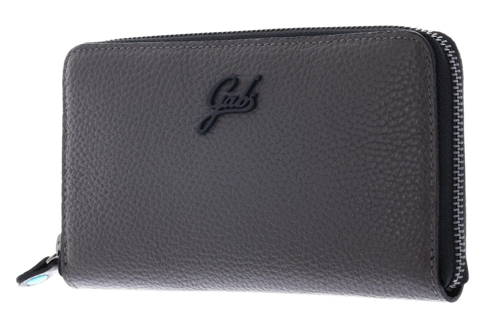 Gabs Geldbörse Bull Black Wallet, aus echtem Kalbsleder