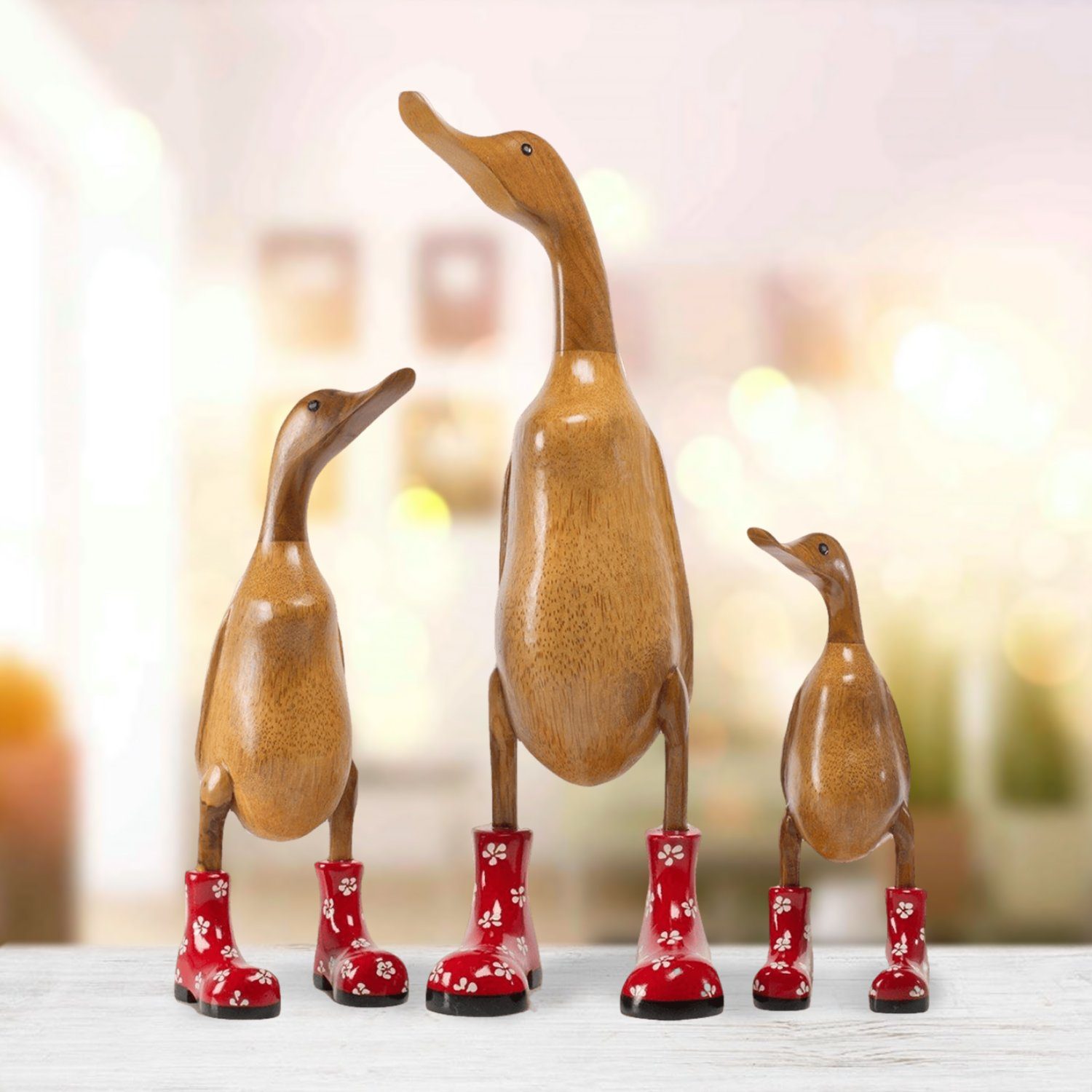 DomDeco Dekofigur Handgefertigte Deko-Figur aus Holz günstig online kaufen