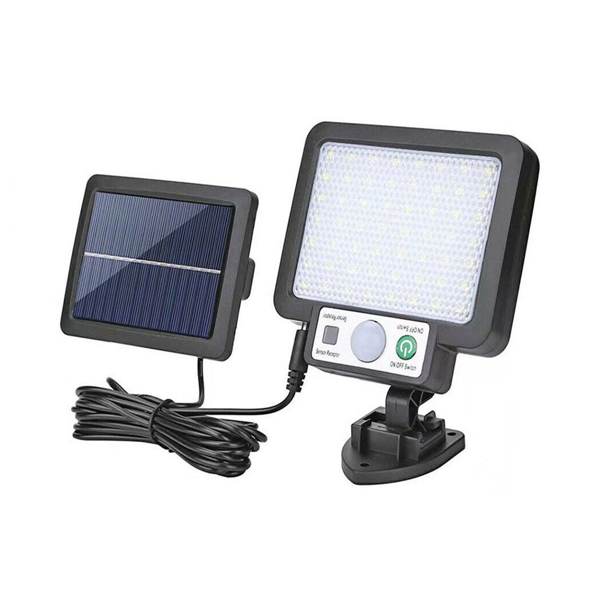 LETGOSPT Außen-Wandleuchte Solar Wandleuchte für Außen, günstig online kaufen