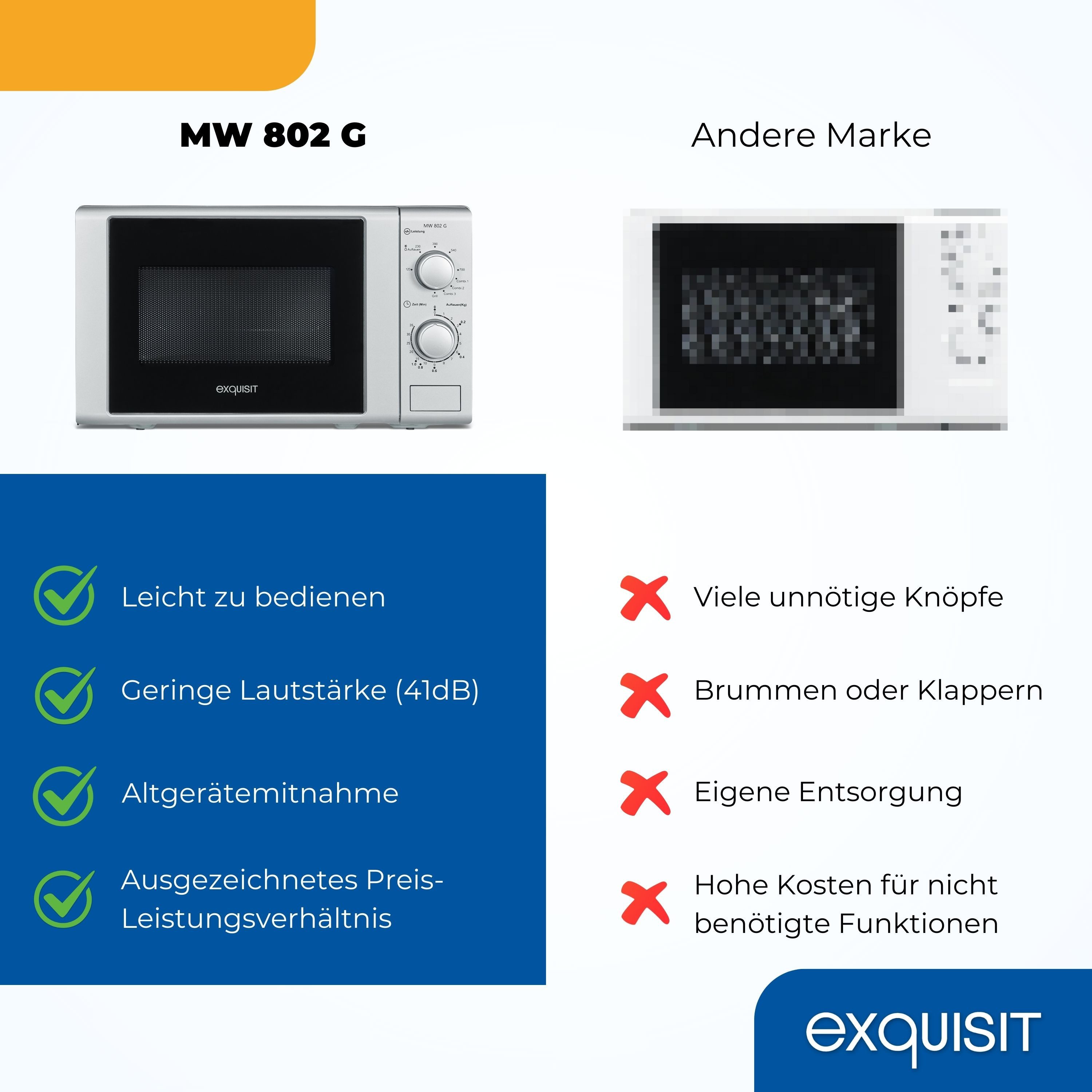 Exquisit MW 802 - Bild 4