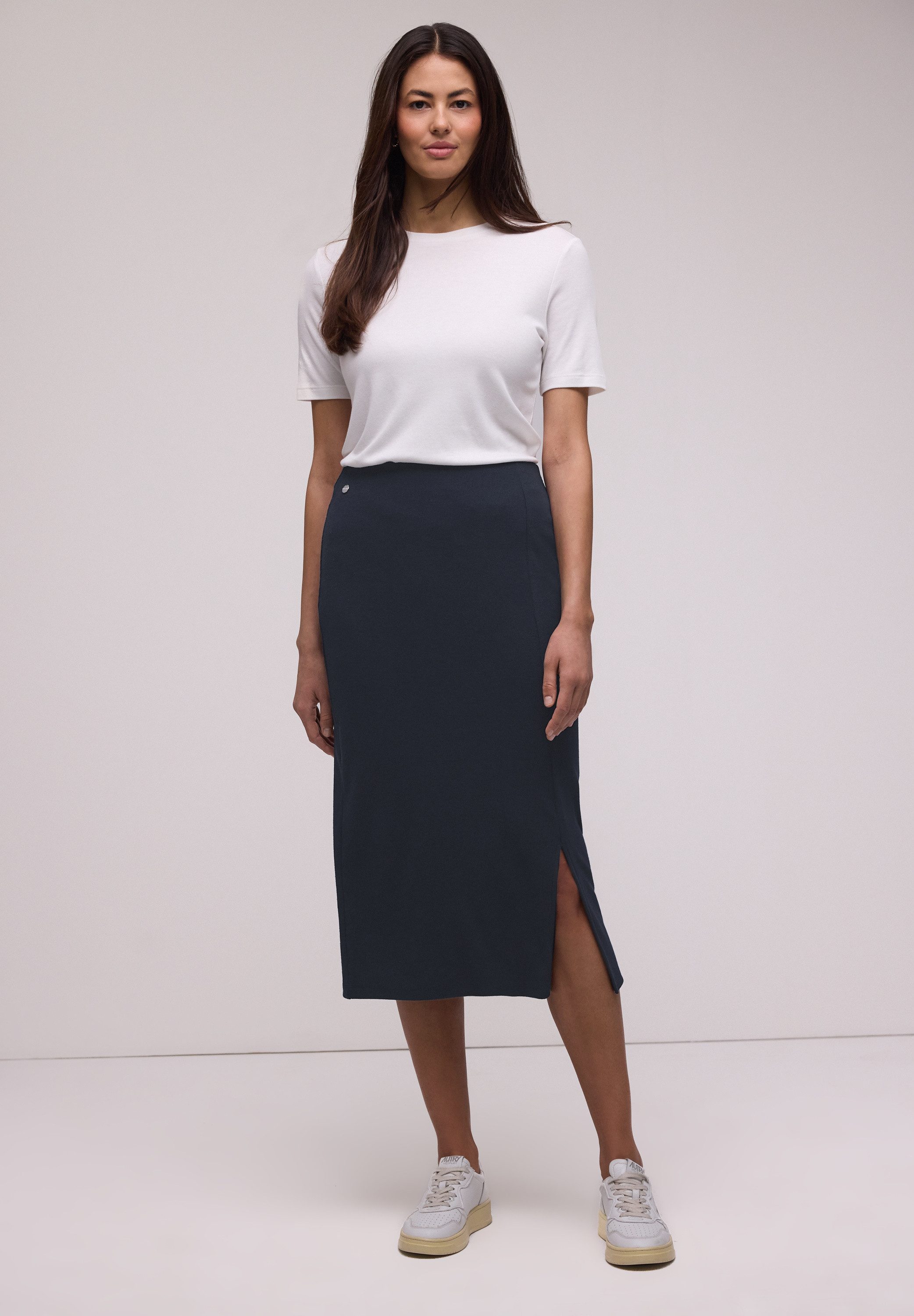 STREET ONE Maxirock in Midi-Länge