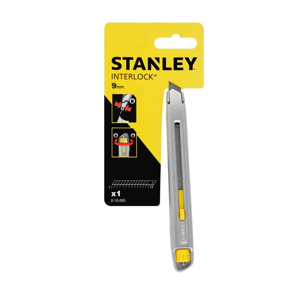 Thumbnail - STANLEY Cuttermesser STANLEY 0-10-095 Cutter Interlock 9 mm 1 St.