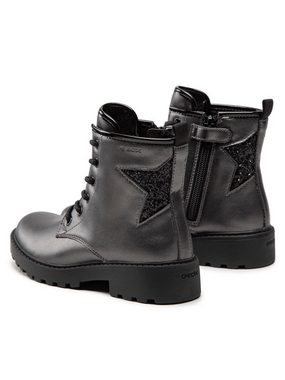 Geox Stiefel J Casey G. G J9420G 0NFEW C0062 S Dk Grey/Black Stiefel