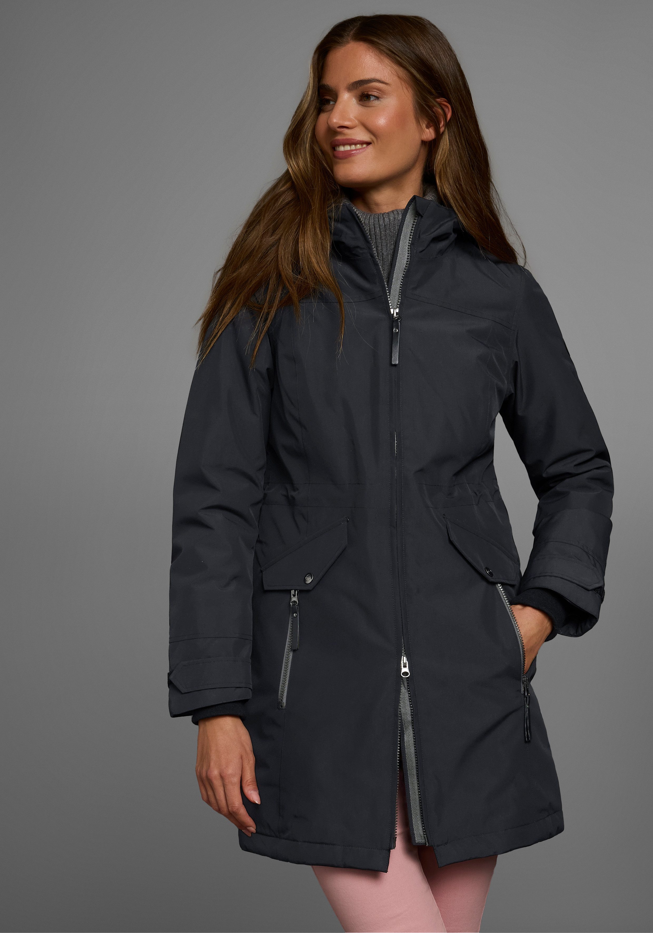 Polarino Funktionsparka wasserdicht, atmungsaktiv & winddicht. Wassersäule 3000mm