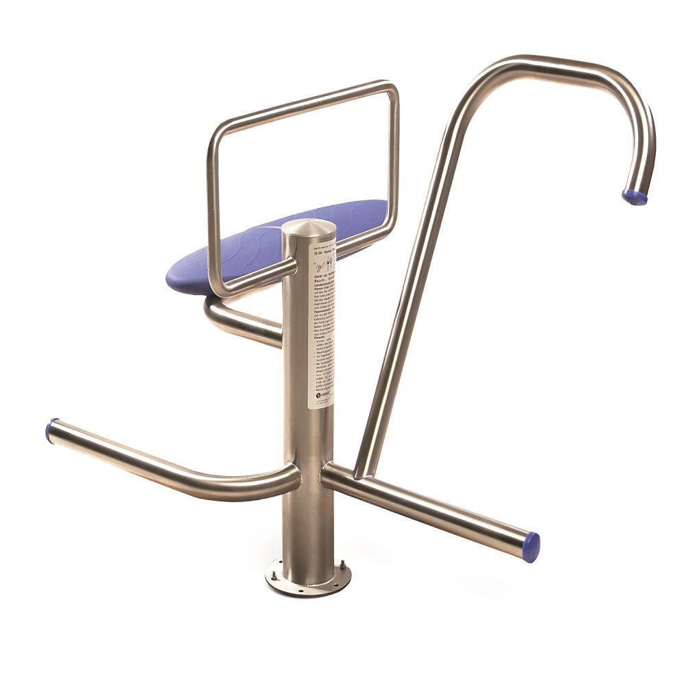Kraftstation Outdoor-Fitnessgerät Roman Chair & Hyperextension - SE, Für Outdoorfitness-Parks, Generationenspielplätze usw.