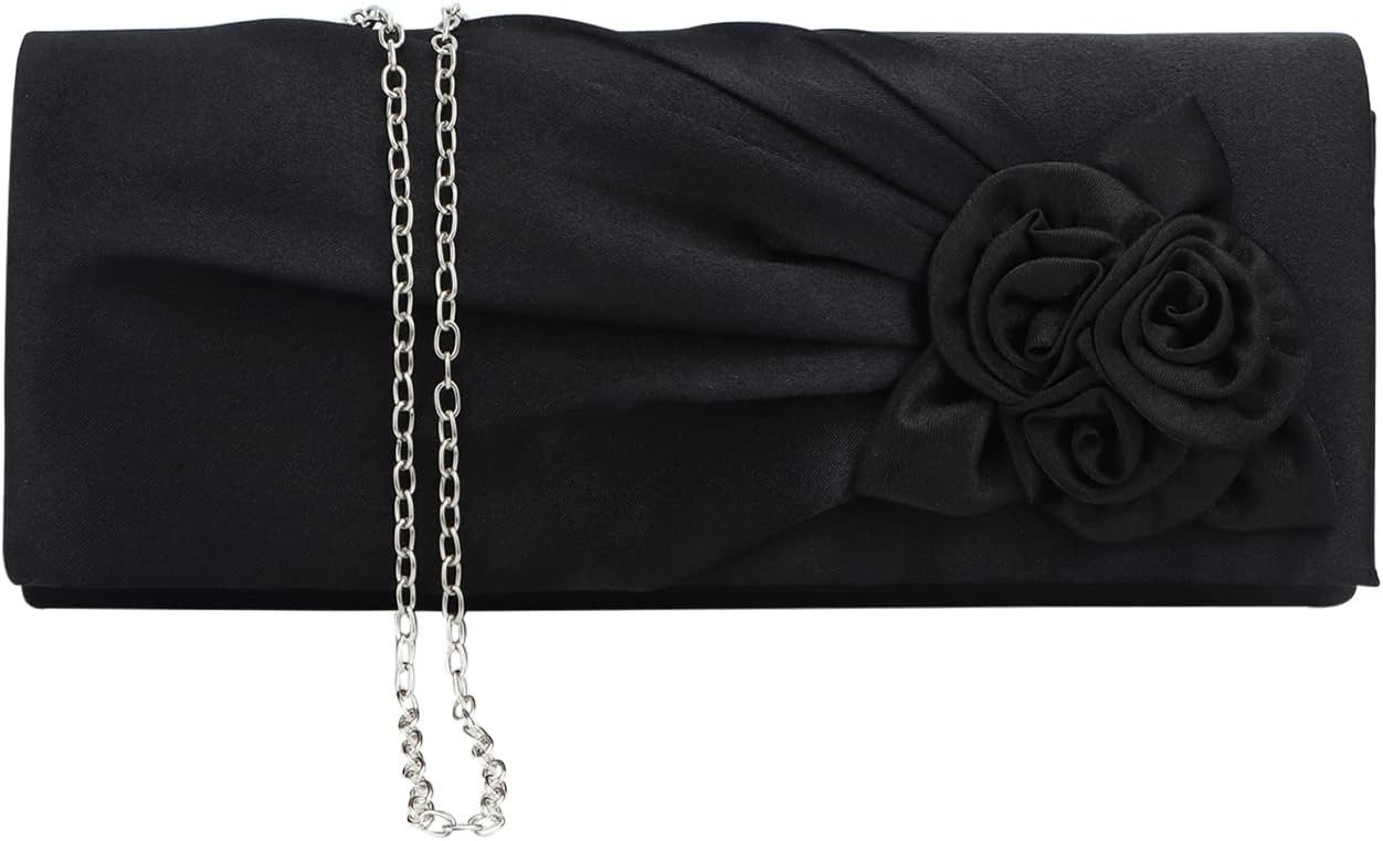 Coonoor Abendtasche Braut Handtasche, Hochzeits Abendtasche, Rosen Abendtasche, Damen Schultertasche