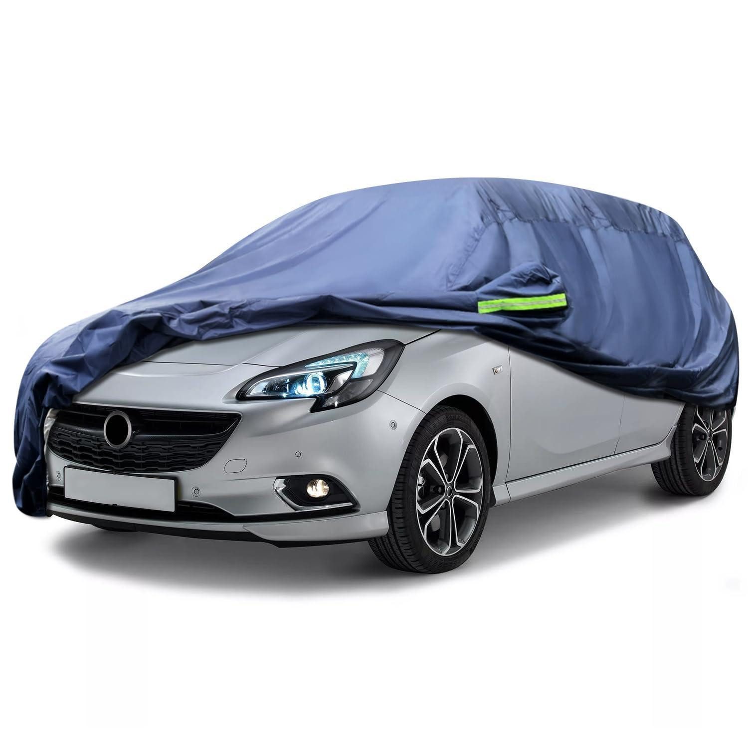 LuxusKollektion Autoplane Autoabdeckplane 10 Schichten Vollgarage für Opel Corsa D 2006-2023