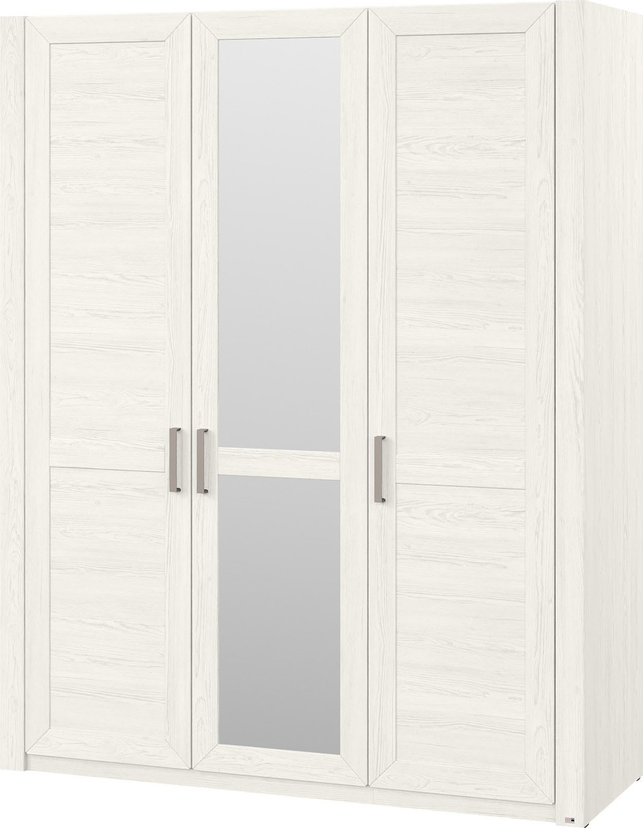 set one by Musterring Kleiderschrank York Schlafen (1-St) mit Holz- und Spiegeltüren,verschiedene Breiten, Höhe 207 x T 60 cm