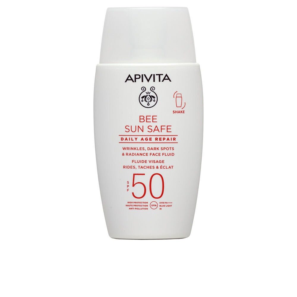 Apivita Sonnenschutzfluid BEE SUN SAFE Daily Anti-Aging Repair SPF50 Facial Fluid