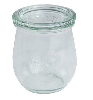 MamboCat Einmachglas 24er Set Weck Gläser 220 ml Tulpengläser mit 24 Glasdeckeln, Glas
