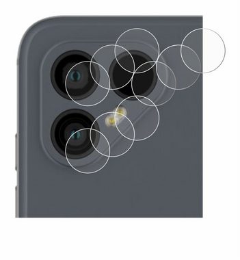 Savvies Schutzfolie für Fairphone 4 (NUR Kameraschutz), Displayschutzfolie, 6 Stück, Folie klar