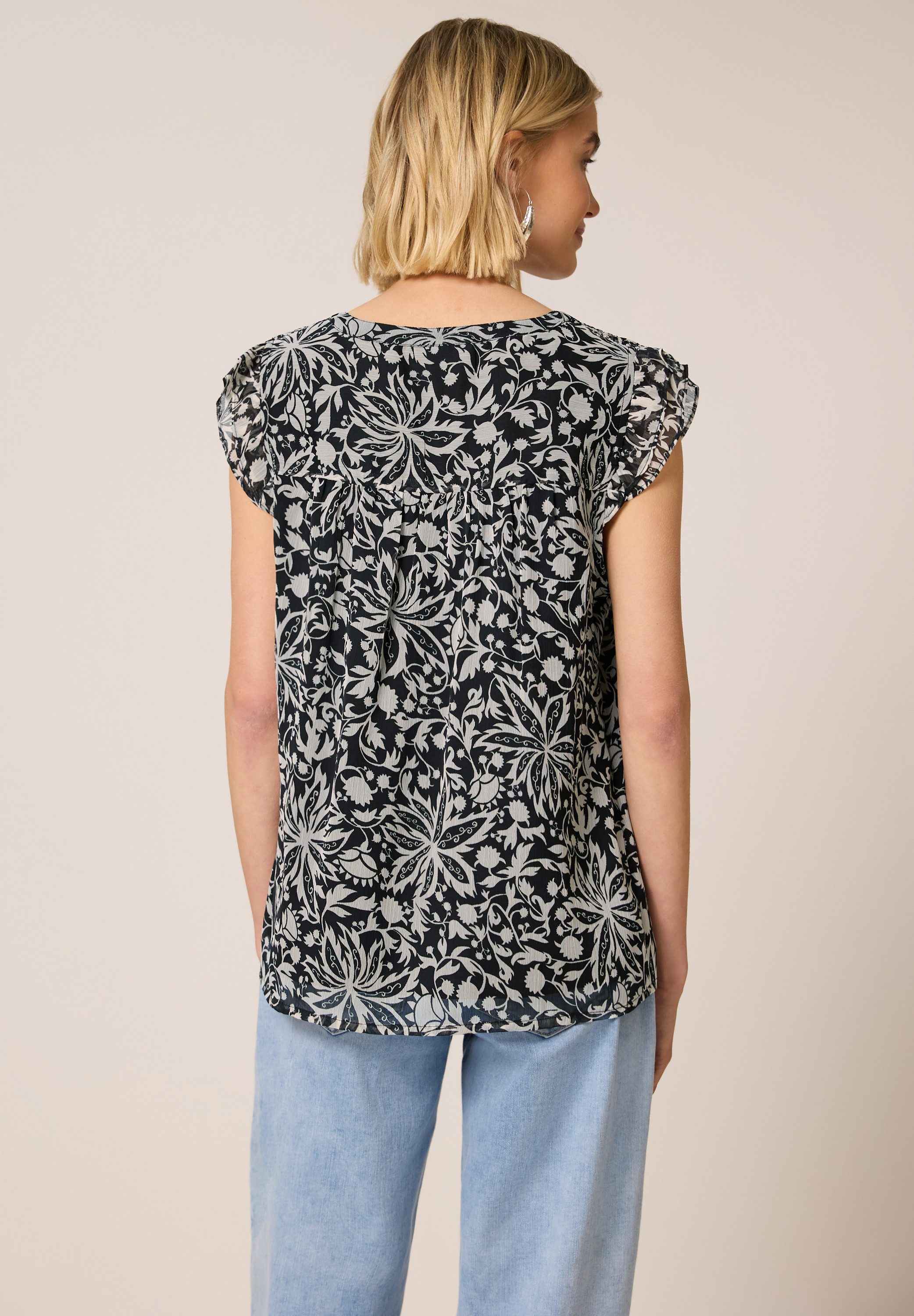 STREET ONE STUDIO Blusentop mit Blumenmuster