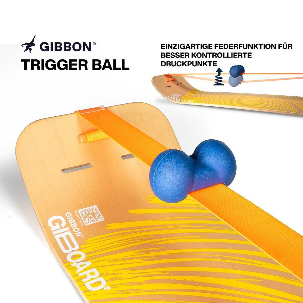 Gibbon Balancetrainer Trigger Ball, Aktive Regeneration durch Selbstbehandlung und Balance