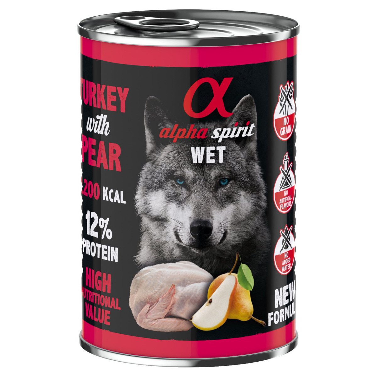 Alpha Spirit Truthahn mit Birne 400 g