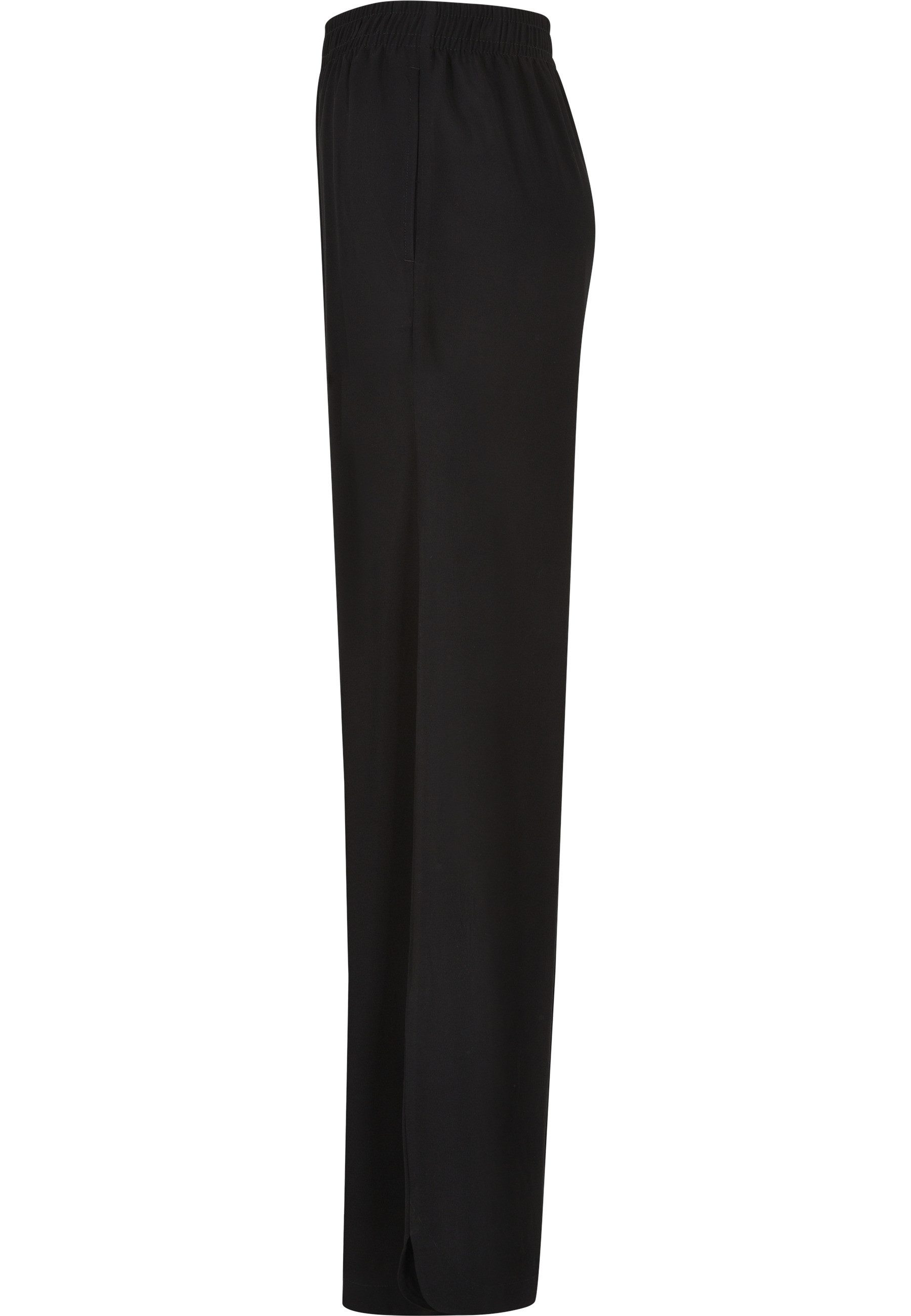 Stoffhose Urban Classics Damen Ladies Wide Leg Viscose Pants