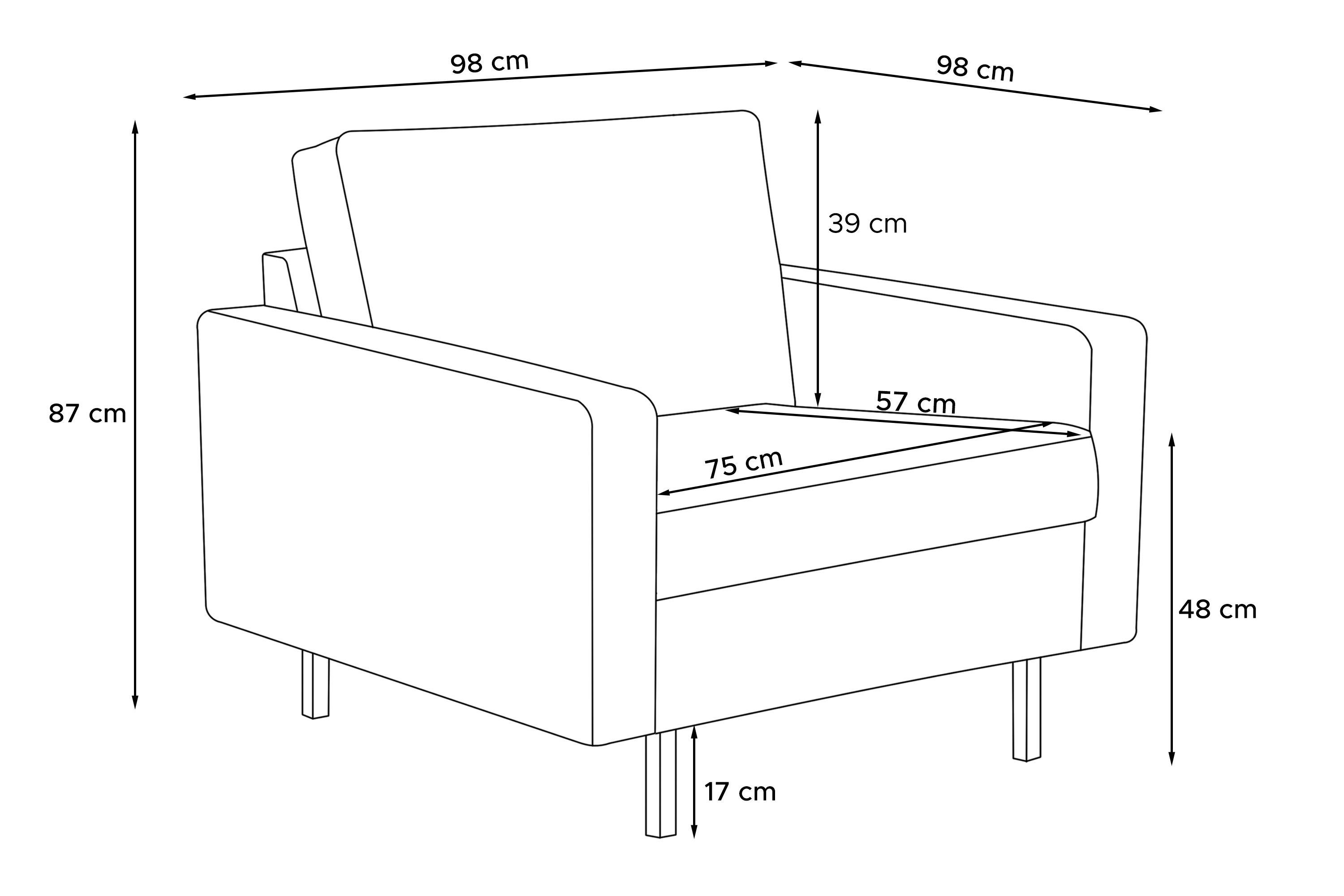 Sessel Sessel, braun Hergestellt INVIA braun Grundschicht: EU, | braun in Echtleder, Vintage, | Konsimo Loft-Stil