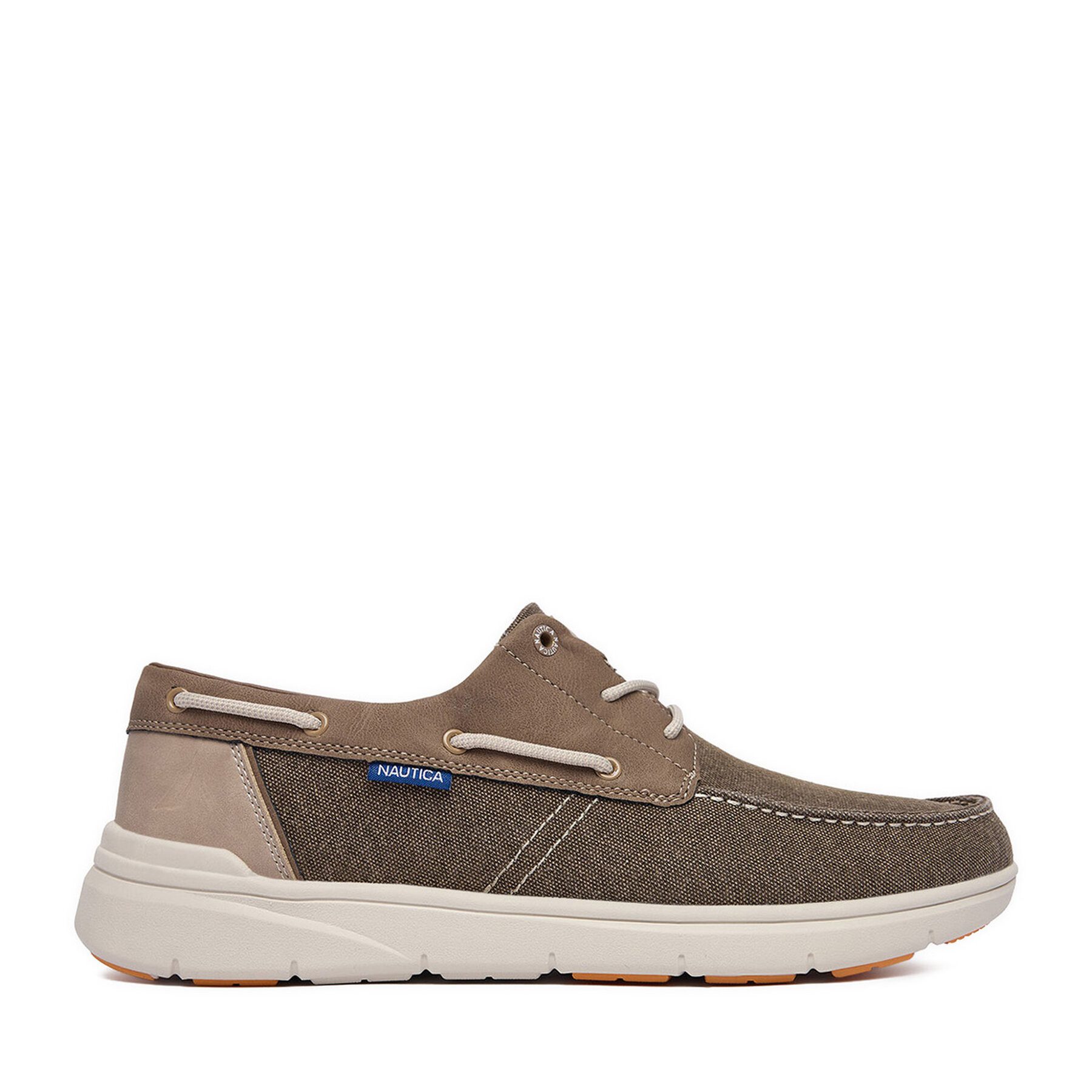 NAUTICA Nautica Herren-Sneaker, braun, niedrig Stiefel