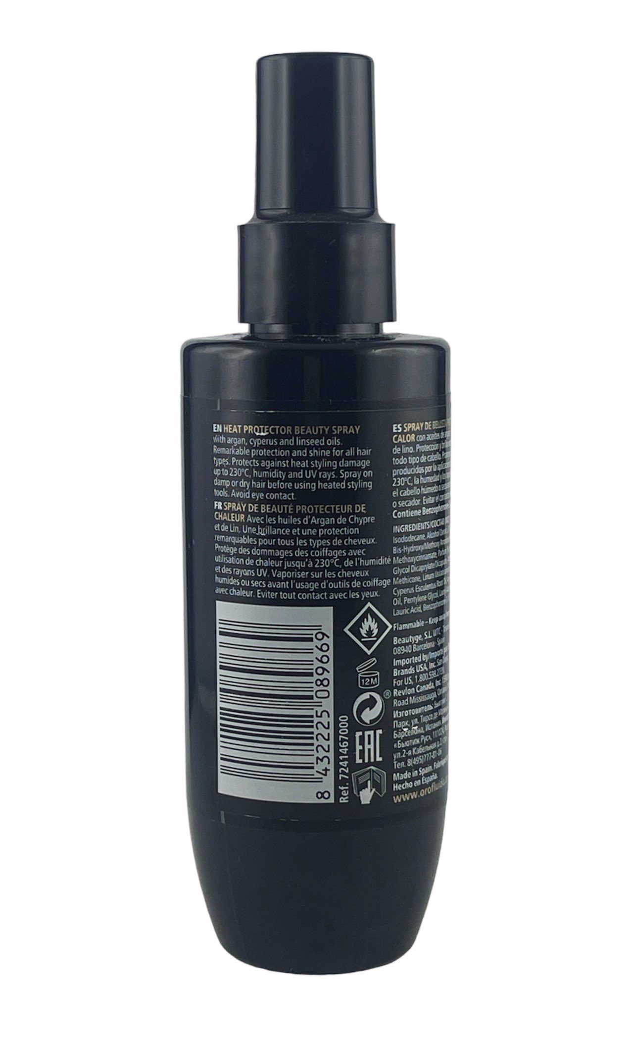 Protector Revlon OROFLUIDO 1-tlg. Spray Haarspray Orofluido 150ml, Heat