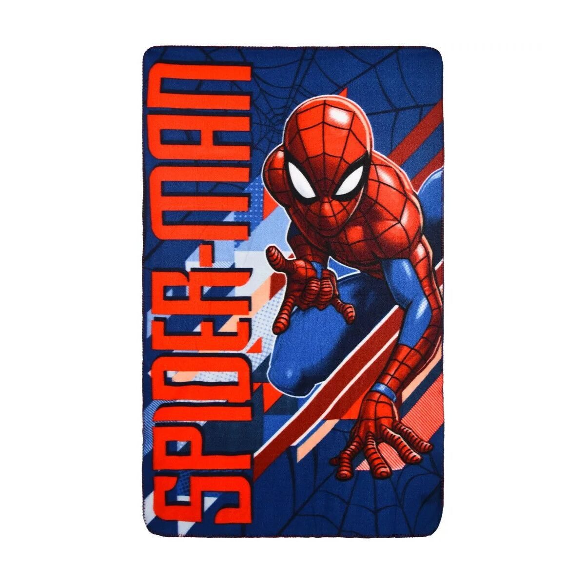 Wohndecke Spiderman Cozy Web Fleece-Decke 100x150cm, Spiderman, Geschenkidee für Mädchen und Jungen