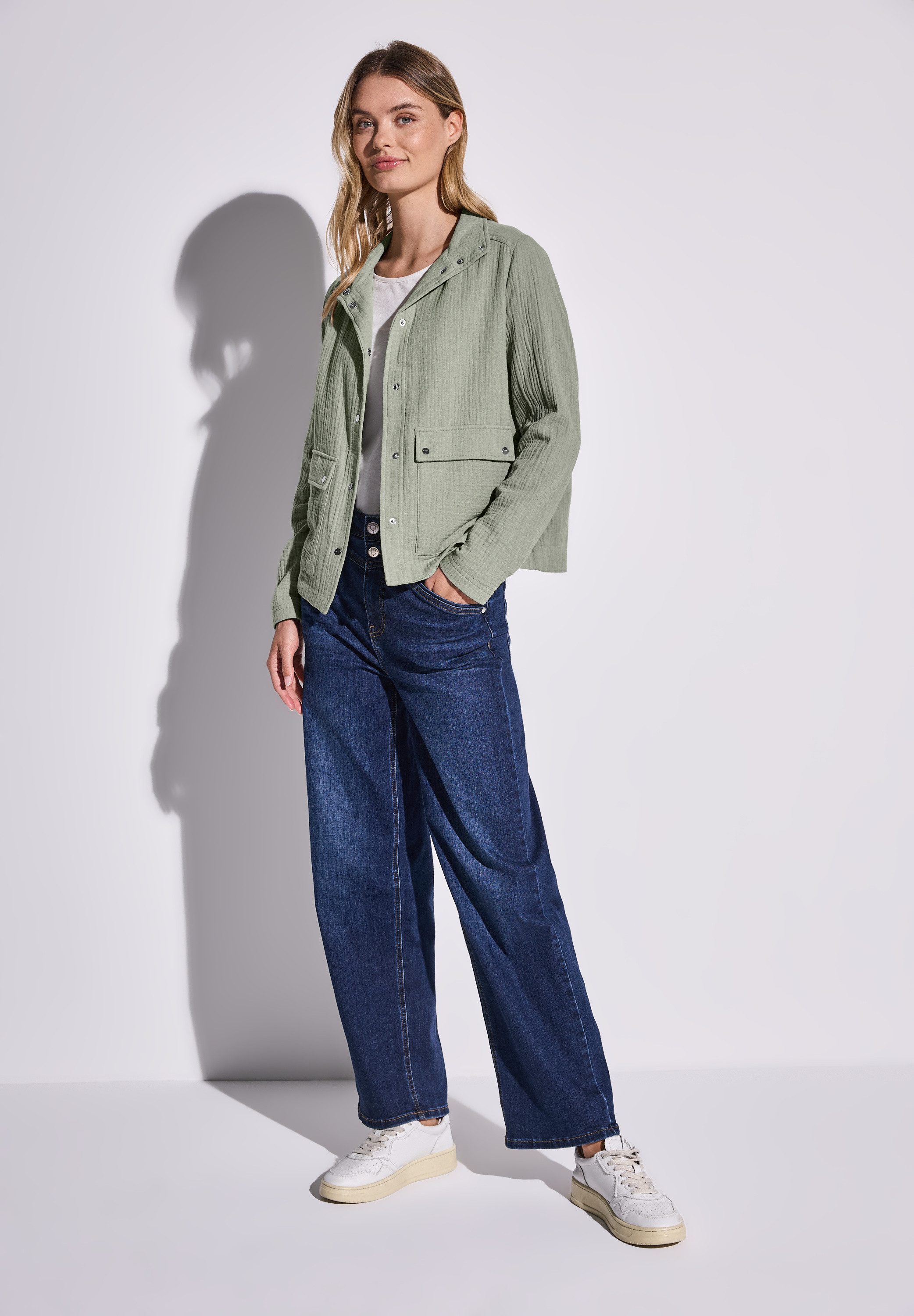 STREET ONE Kurzjacke mit Knopfleiste