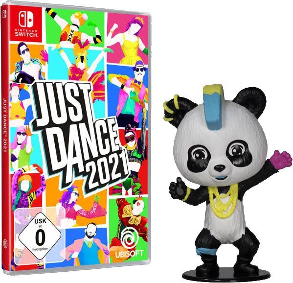 Image of Just Dance 2021 inkl. Heroes Panda Figur Nintendo Switch