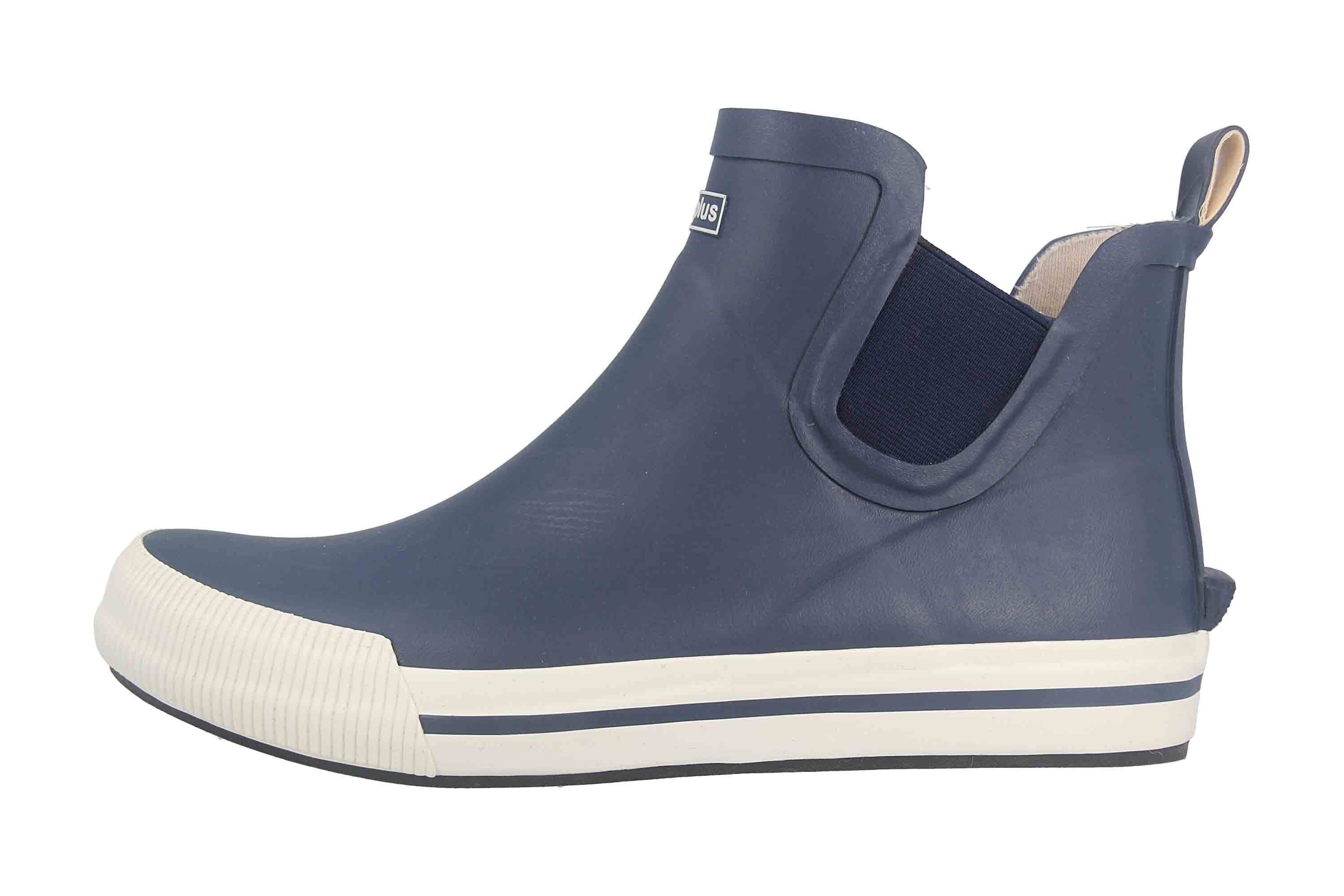 SCHUHPLUS Momo-Blau-Weiß Gummistiefel günstig online kaufen
