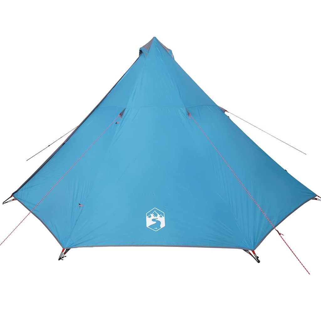 Tipi-Zelt Tipi-Familienzelt 8 Personen Blau Wasserdicht