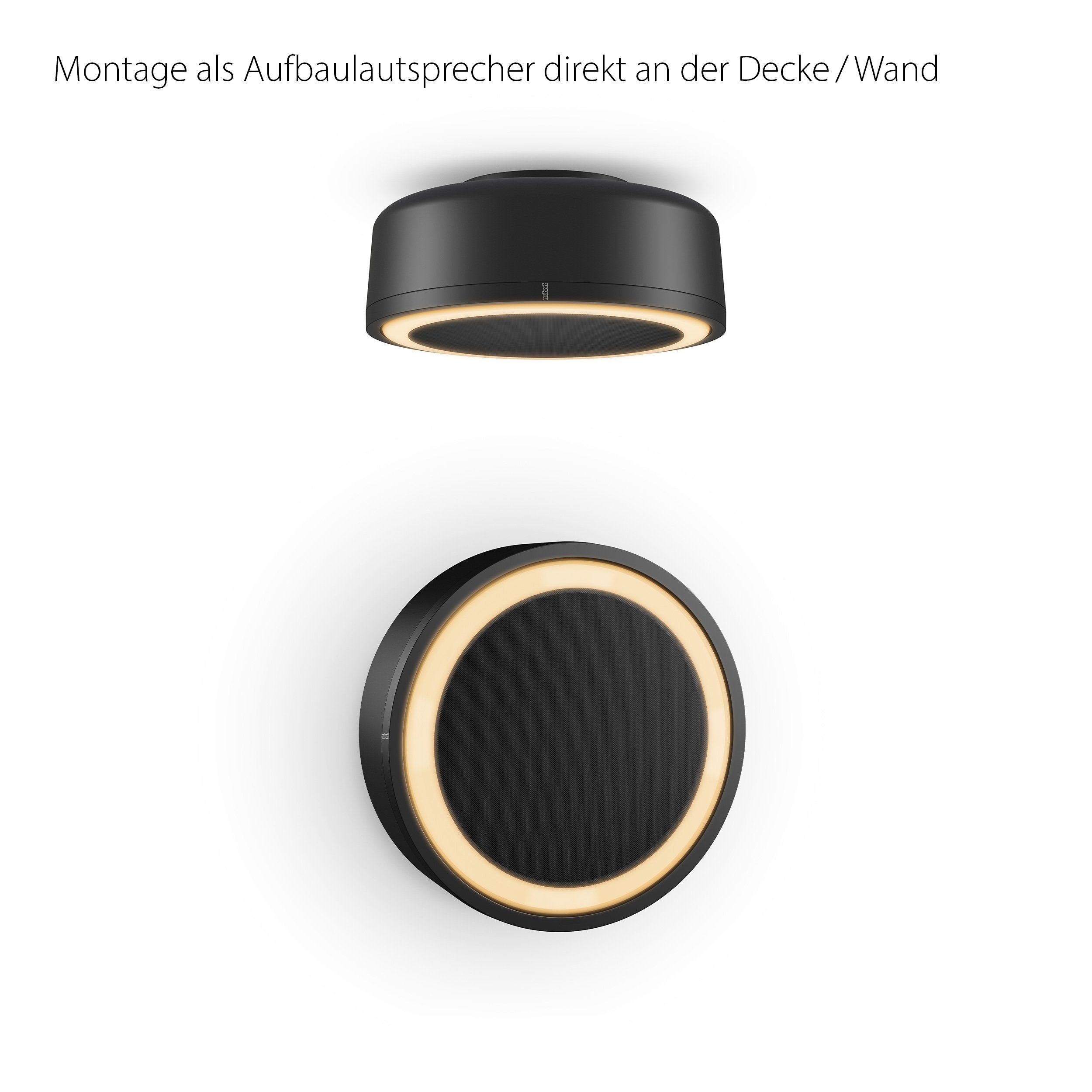 Nubert Lautsprecher-Deckenhalterung Lautsprechergehäuse GS-2000, (für direkte oder hängende Montage, Gehäuse-Set für XI-2000 RC)