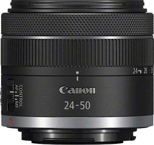 Canon RF 24-50mm F4.5-6.3 IS STM Objektiv, (Passend für Canon EOS R System Kameras (z.B. EOS RP, R8)