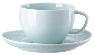 Rosenthal Latte-Macchiato-Glas Junto Opal Green Cafe au Lait 2tlg., Porzellan