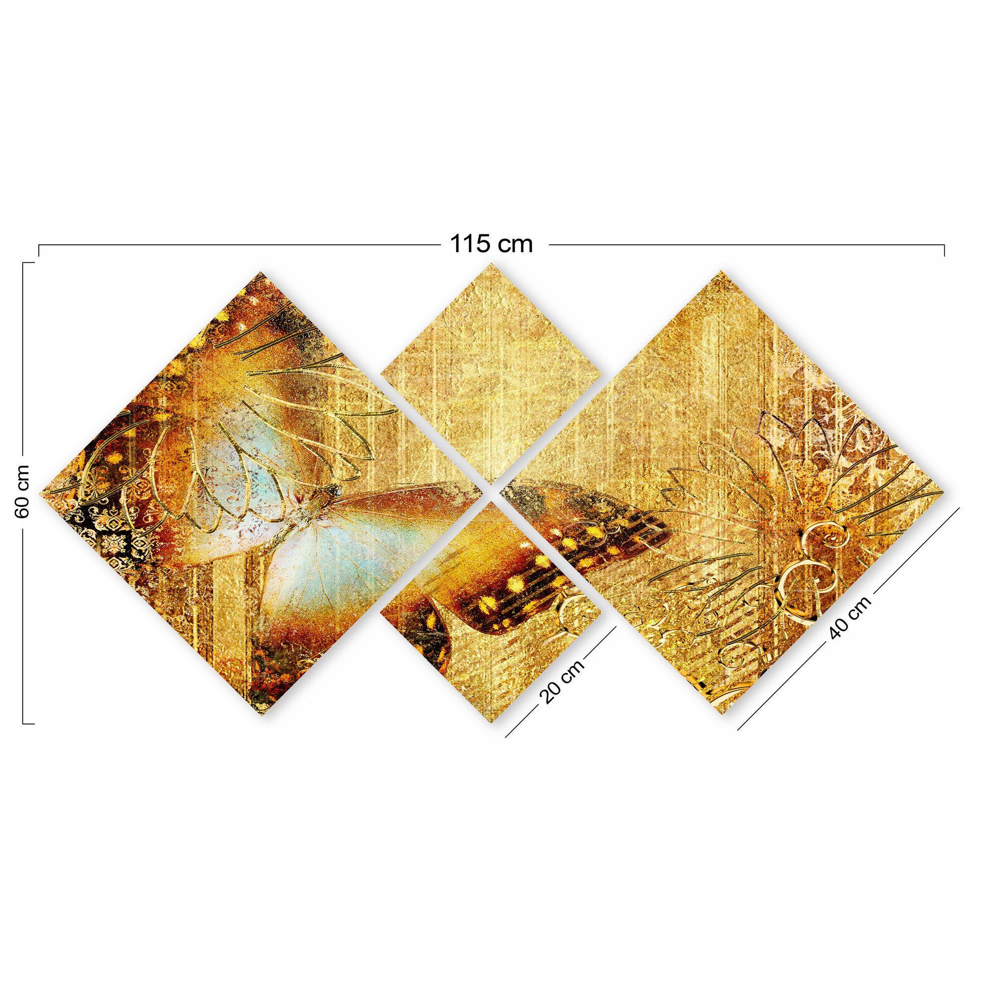 Wallity Leinwandbild EVS1178, Bunt, 60 x 100% cm, MDF 115
