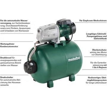 metabo Hauswasserwerk HWW 9000/100G - Elektro-Hauswasserwerk - grün