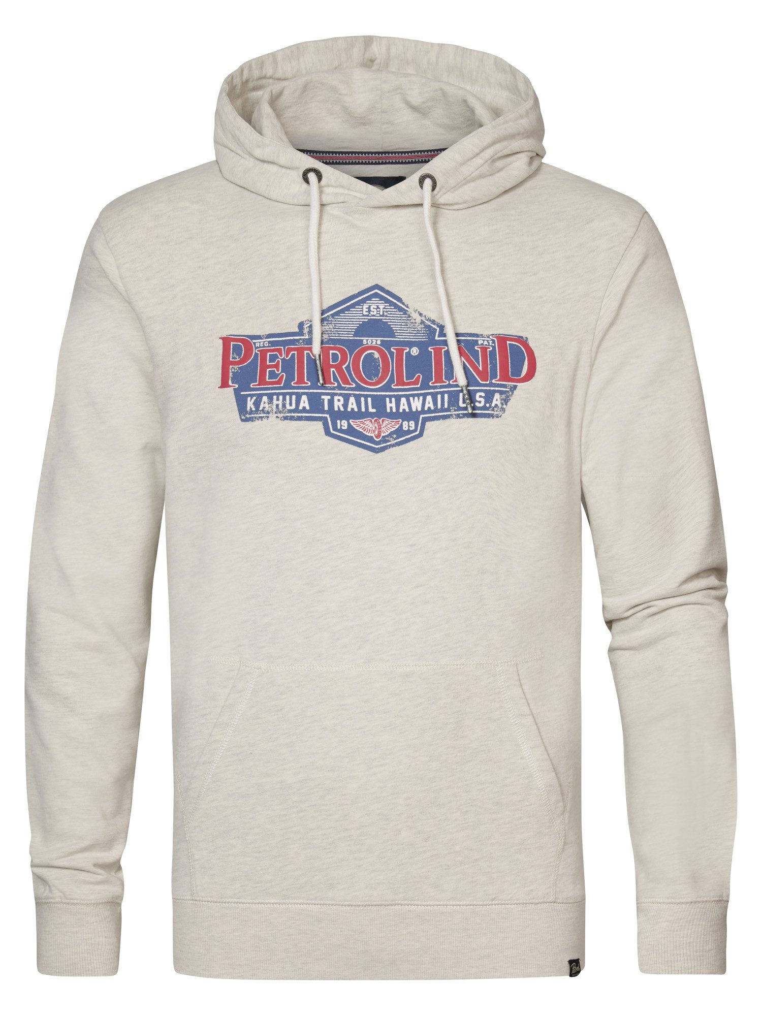 Petrol Industries Sweatshirt Hoodie mit Aufdruck Surf