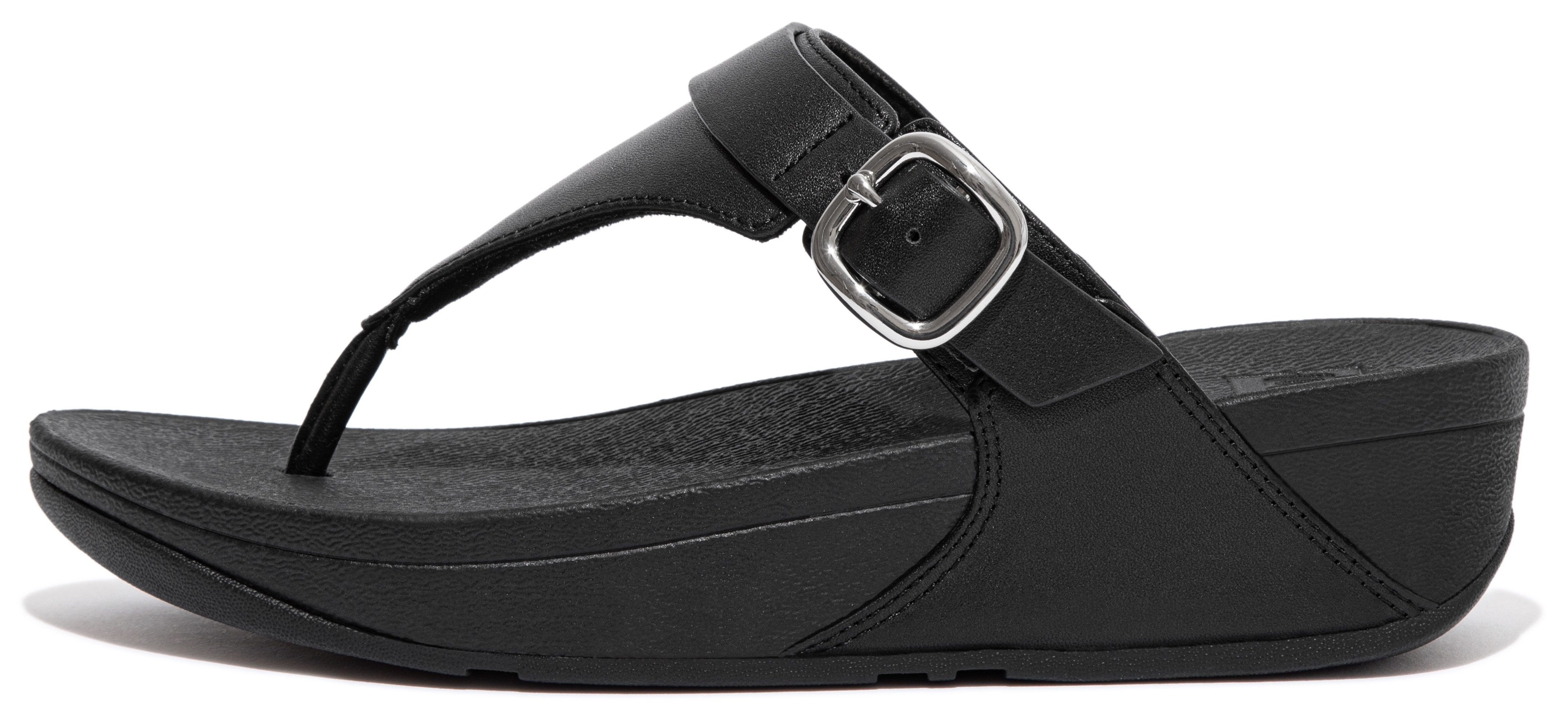 Fitflop LULU Dianette, Sandale, Keilsandale mit weichem Zehensteg günstig online kaufen