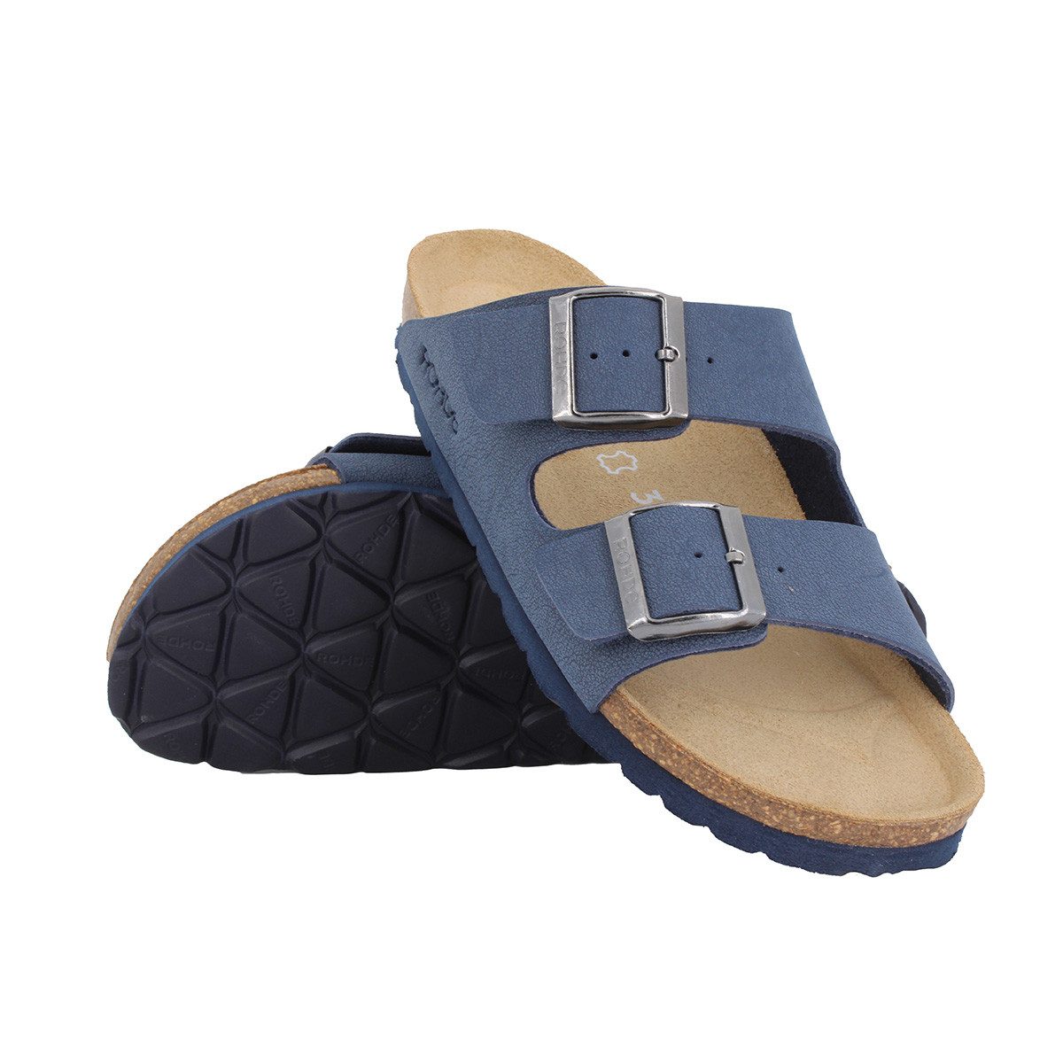 Rohde Alba Pantolette (1-tlg) Pantoletten - Verstellbare Schnallen, Flexible und langlebige Sohle