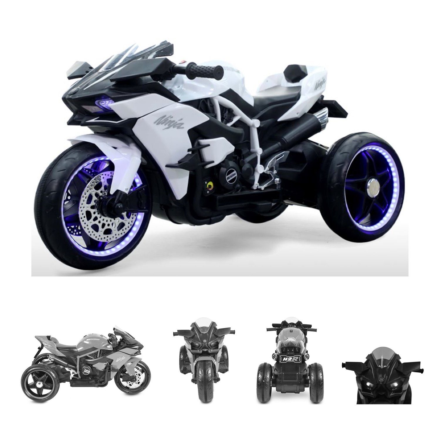 Moni Elektro-Kindermotorrad Kinder Elektromotorrad Ninja, Belastbarkeit 30 günstig online kaufen