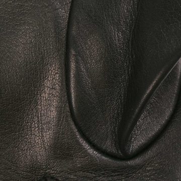 Caridei Lederhandschuhe Lederhandschuhe mit Futter, Made in Italy
