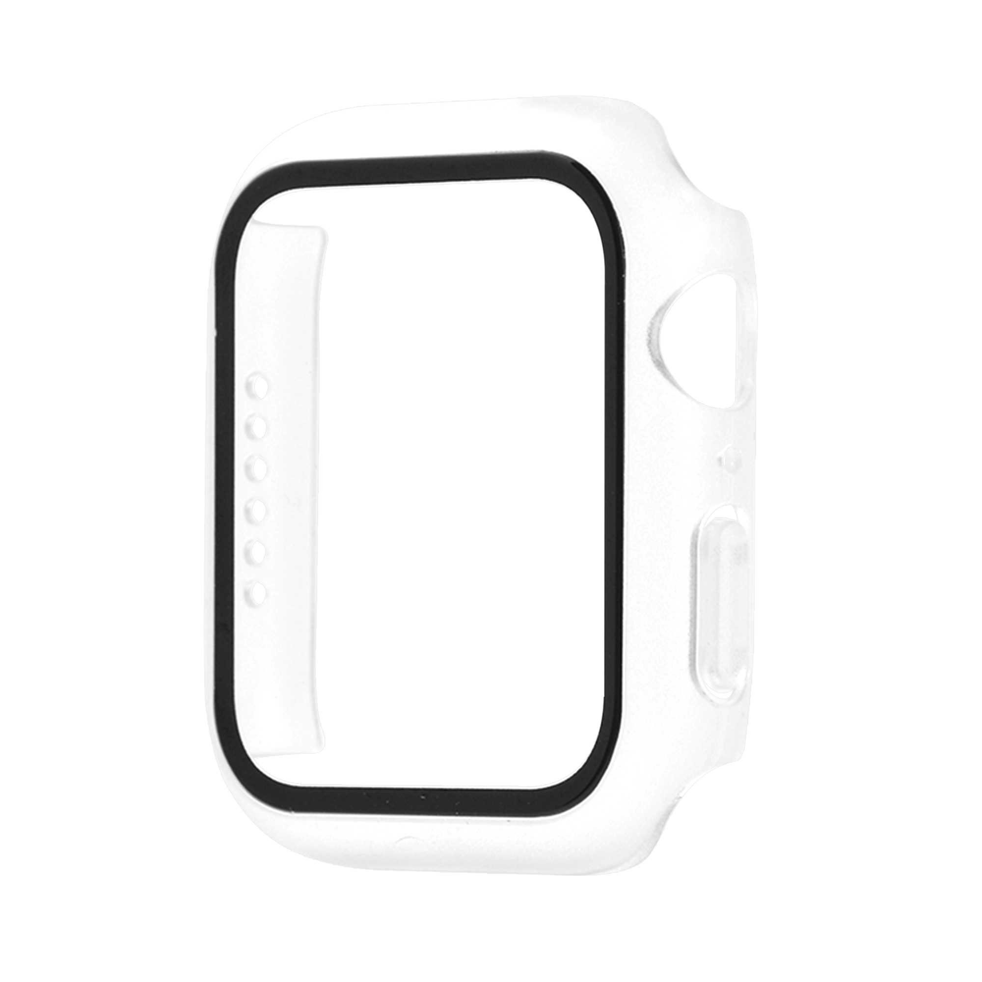 mtb more energy Smartphone-Hülle Schutzhülle Hardcase Cover mit Displaschutzglas, für Apple Watch 4, 5, 6, SE (40mm) + alle anderen