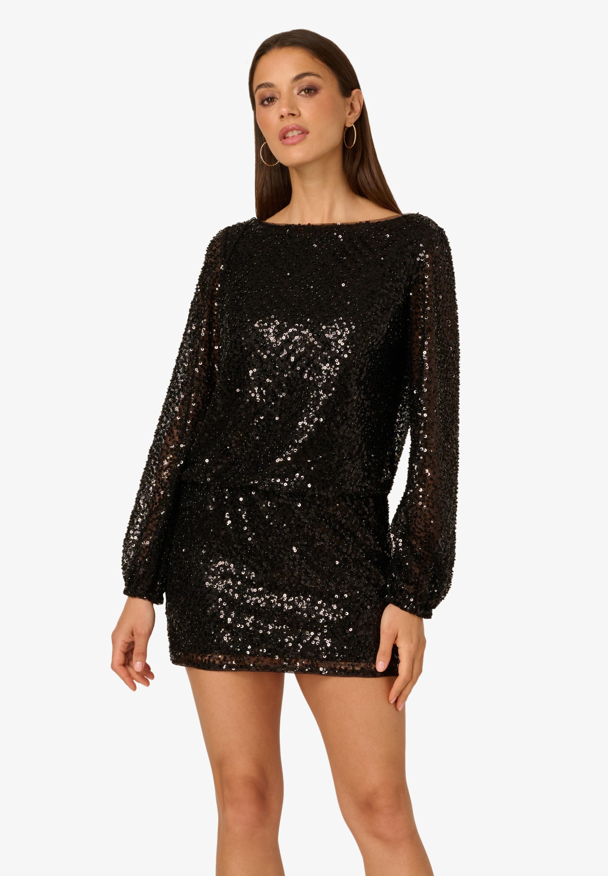Adrianna Papell Abendkleid Sequin Mini Dress Glamourös, schimmernd, stilvol günstig online kaufen