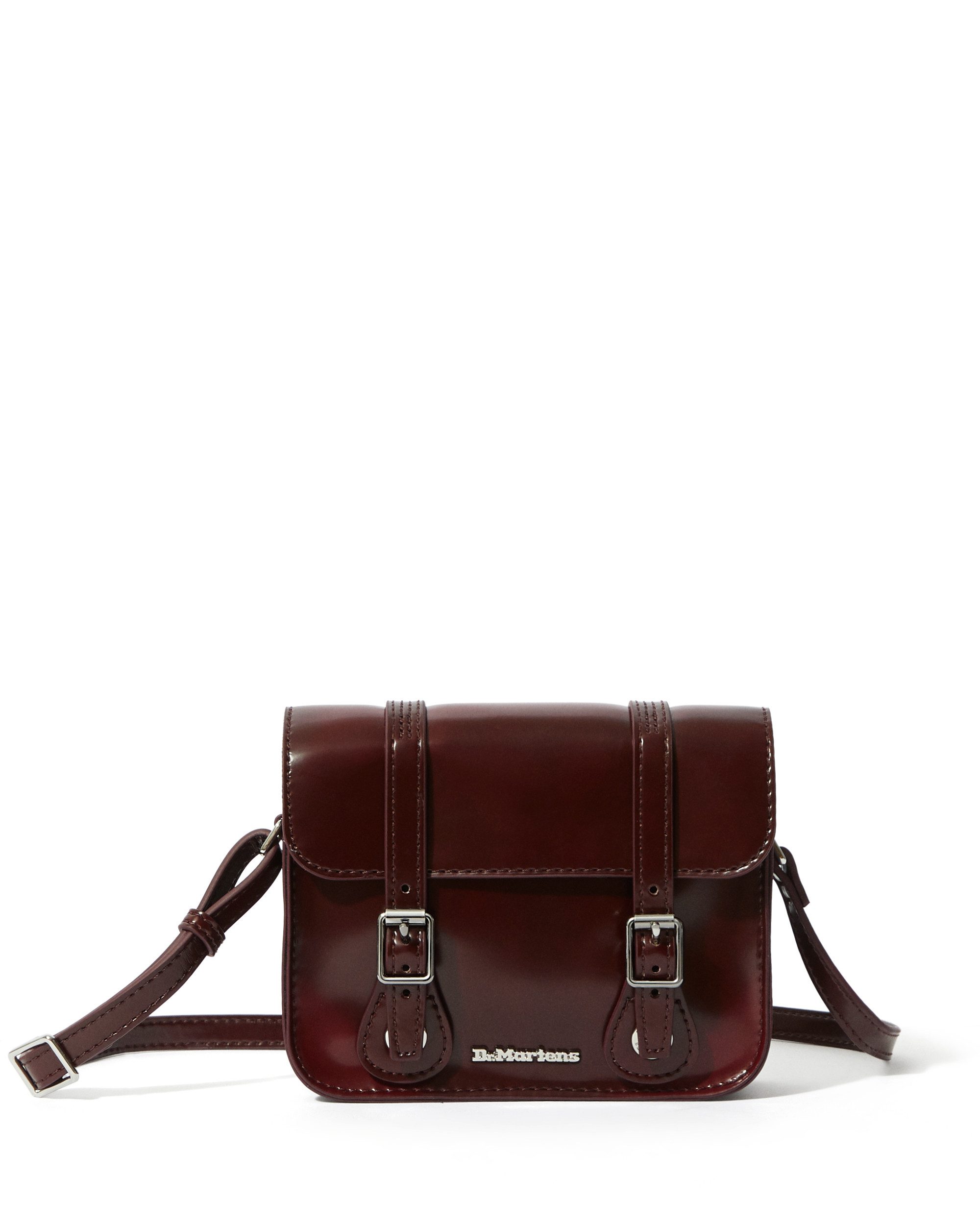 DR. MARTENS Satchel, 7" Satchel Bag, Schultertasche mit Schnallenverschlüssen