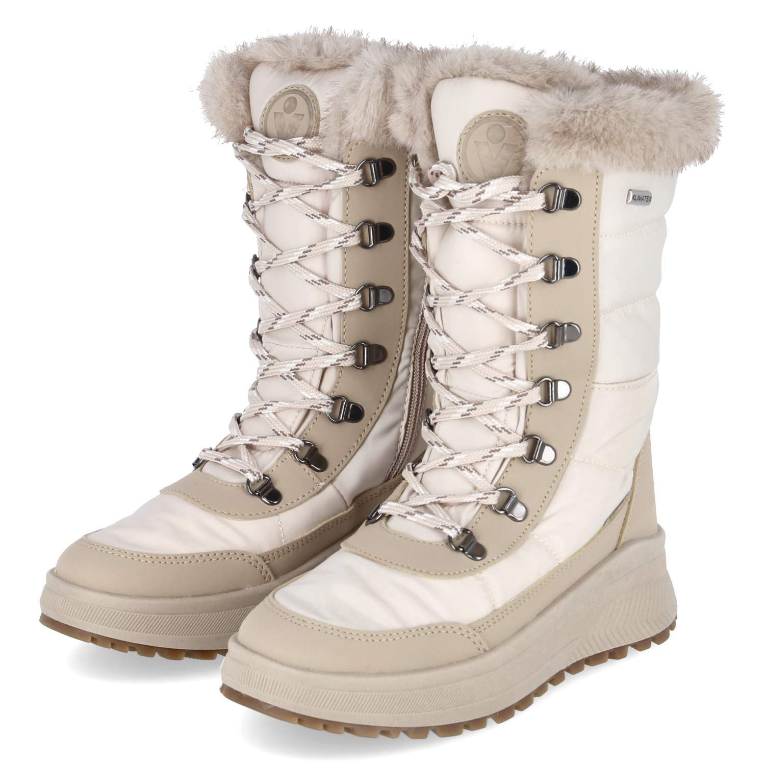 Vista Vista Winterstiefel 24-08792 beige Damen Textil & Synthetik beige Stiefel