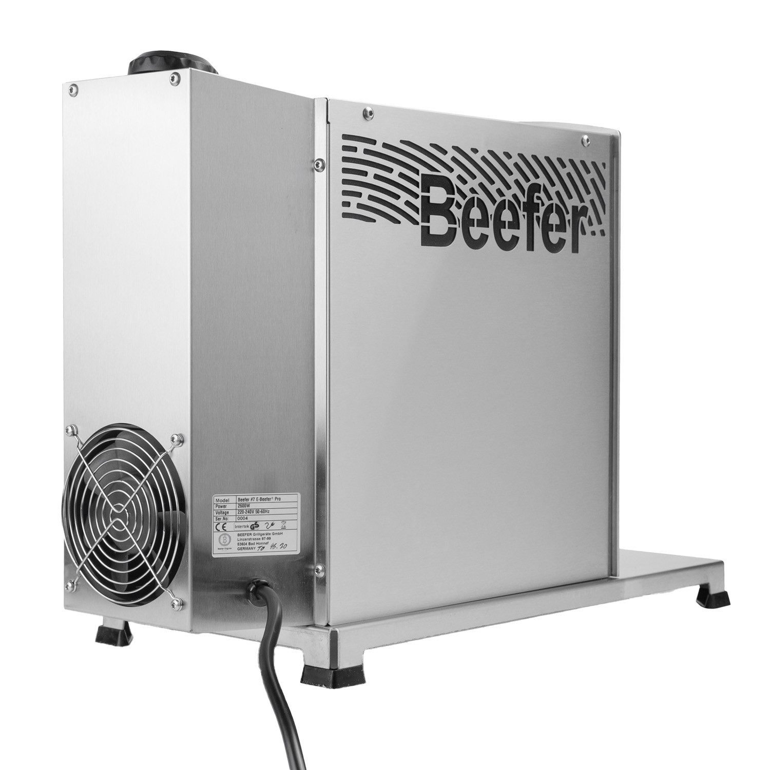 Beefer Holzkohlegrill Beefer E-Pro Elektrogrill