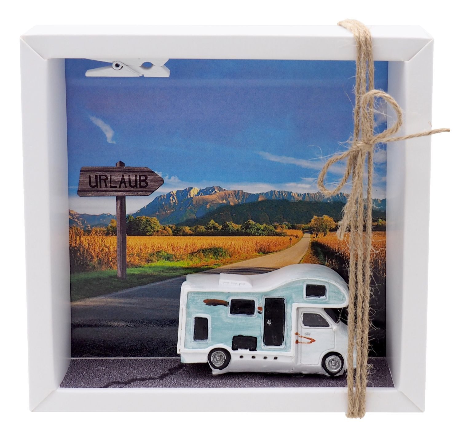 ZauberDeko Geschenkbox Geldgeschenk Verpackung Wohnmobil Camping Reisegutschein Urlaub