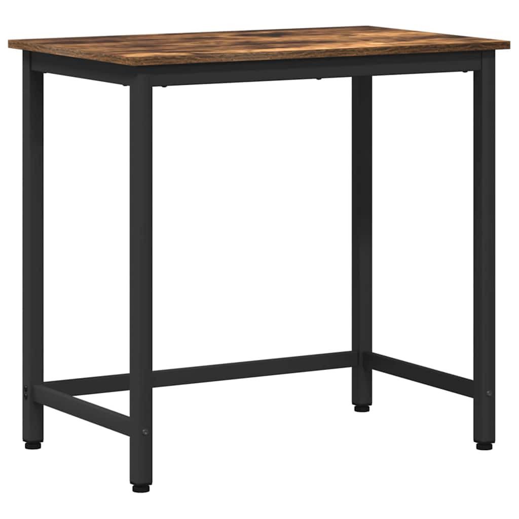 vidaXL Schreibtisch Tisch Geräucherte Eiche 100 x 50 x 76,5 cm (1-St)