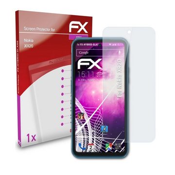 atFoliX Schutzfolie Panzerglasfolie für Nokia XR20, Ultradünn und superhart